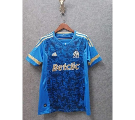 Marseilles 11/12 Away Blue Retro Soccer Jersey